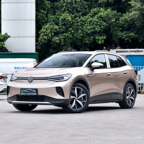 Online Wholesale 4 Wheels New Energy Vw-Id4 Crozz Electric Suv Car